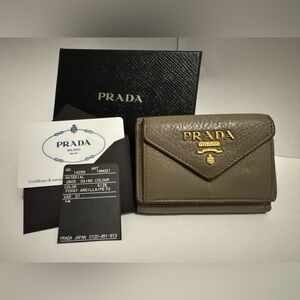 Prada envelope wallet